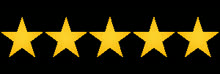 Five out of five stars